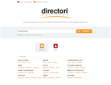 Tablet Screenshot of directoriempreses.com